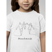 Įkelti vaizdą į galerijos rodinį, Marškinėliai ŠEIMAI #manokomanda, "mama + tėtis + vaikas"