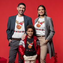 Įkelti vaizdą į galerijos rodinį, Kalėdiniai marškinėliai Šeimai "Geriausia komanda"