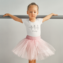 Įkelti vaizdą į galerijos rodinį, EKO marškinėliai BALERINAI su vardu, 3-14 metų