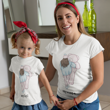 Įkelti vaizdą į galerijos rodinį, Marškinėliai Mamai ir Dukrai "MAMA ir MINI"