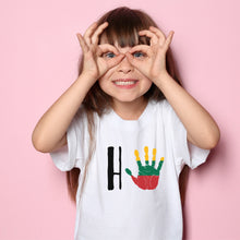 Įkelti vaizdą į galerijos rodinį, Vaikiški marškinėliai su Lietuvos atributika"HI", 2-14 metų