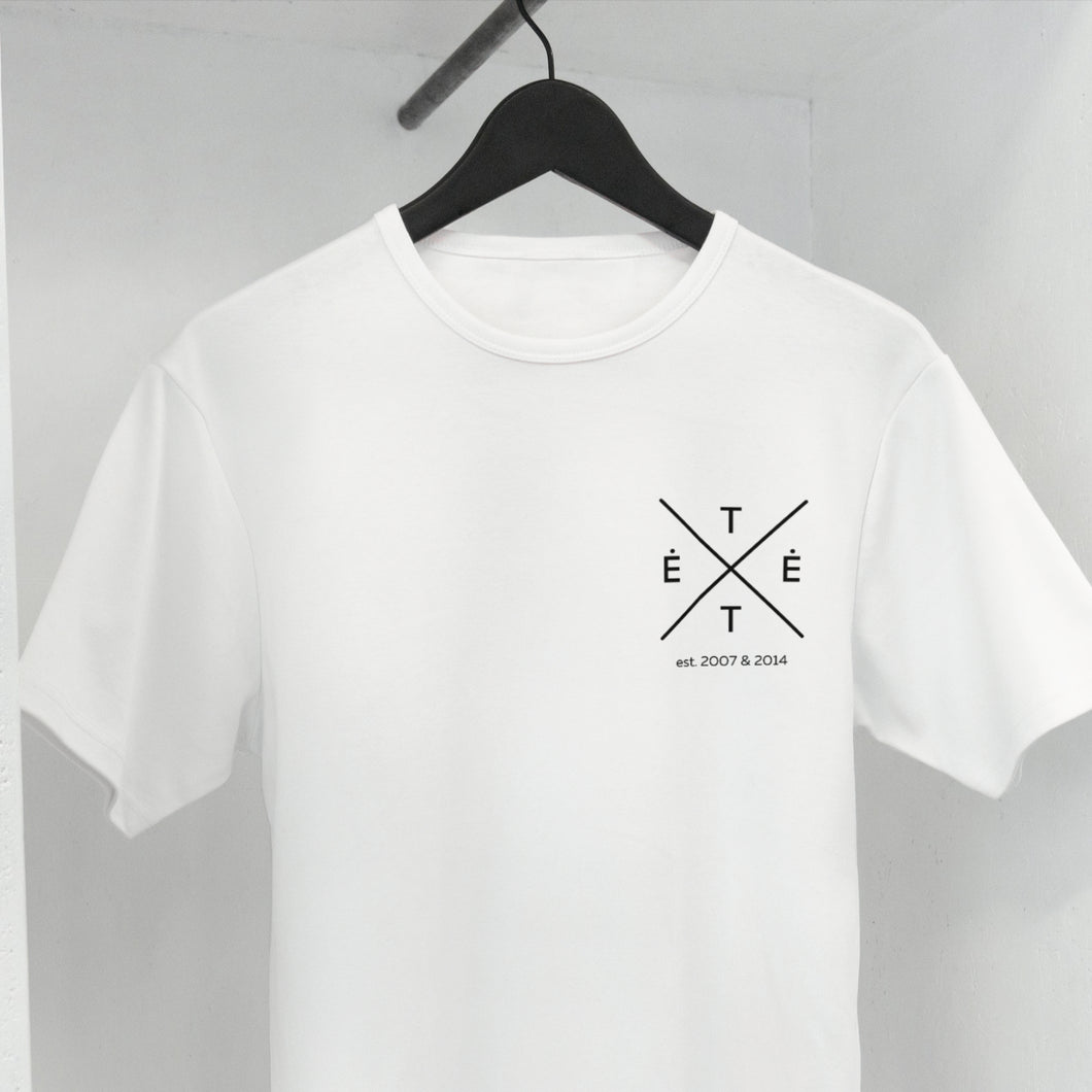 Asmeniniai minimalistiniai marškinėliai TĖTĖ, S-2XL