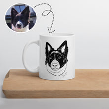 Load image into Gallery viewer, puodelis su šuns nuotrauka
