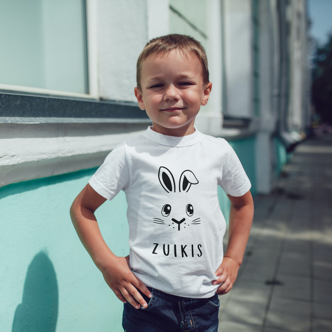 Marškinėliai berniukui ZUIKIS, 2-5 metai