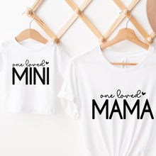 Cargar imagen en el visor de la galería, Marškinėliai Mamai ir Vaikui &quot;MAMA ir MINI&quot;
