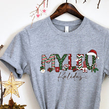 Load image into Gallery viewer, Moteriški kalėdiniai marškinėliai &quot;Myliu Kalėdas&quot;, S-3XL
