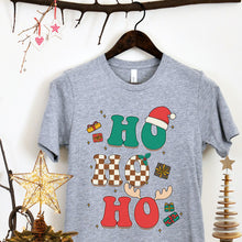 Įkelti vaizdą į galerijos rodinį, Universalūs Kalėdiniai marškinėliai HO HO HO, S-XL
