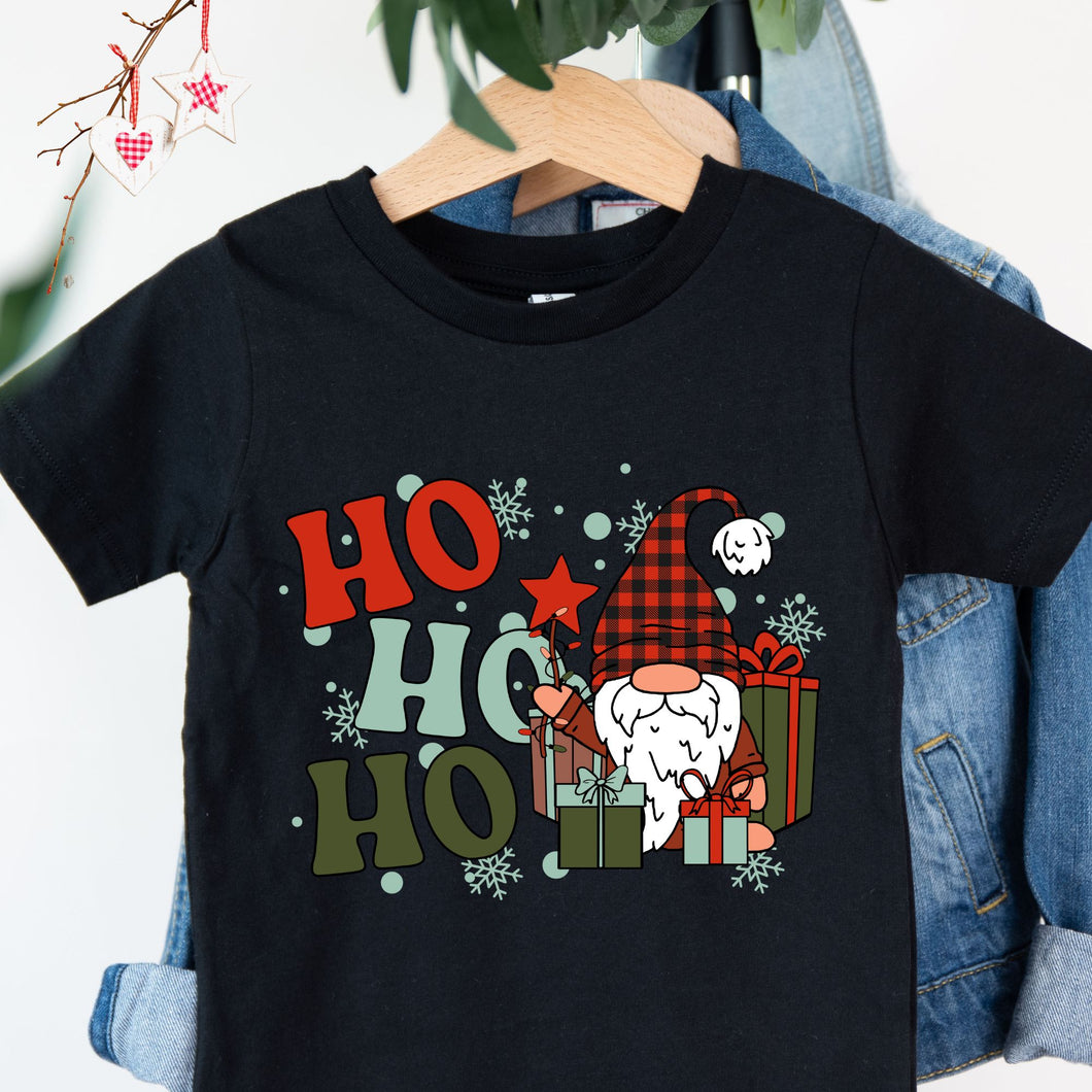 Vaikiški Kalėdiniai marškinėliai Ho Ho Ho, 2-14 metų