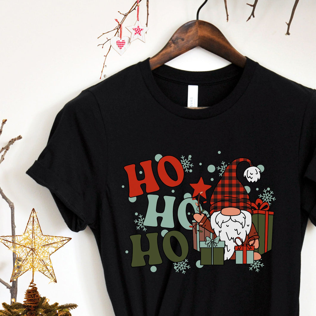 Universalūs Kalėdiniai marškinėliai šeimai Ho Ho Ho, XS-3XL