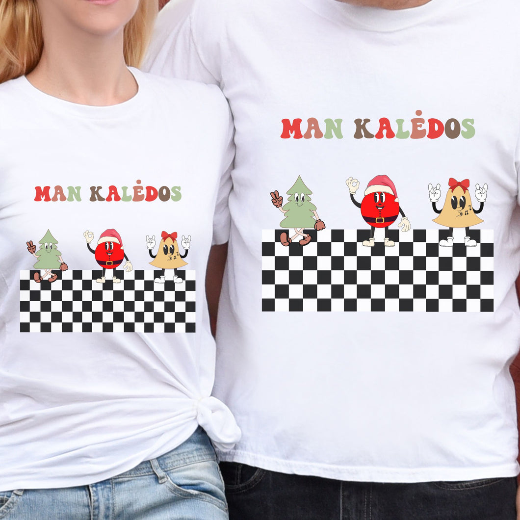 Universalūs marškinėliai Kalėdoms 