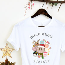 Lade das Bild in den Galerie-Viewer, Universalūs marškinėliai Kalėdoms, XS-3XL
