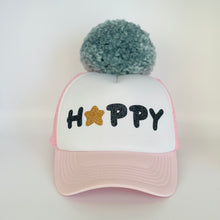 Cargar imagen en el visor de la galería, Kepurė laimingoms mergaitėms HAPPY
