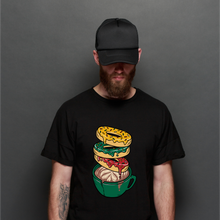 Load image into Gallery viewer, Marškinėliai &quot;Spurgos&quot; su lietuviška atributika, XS-3XL
