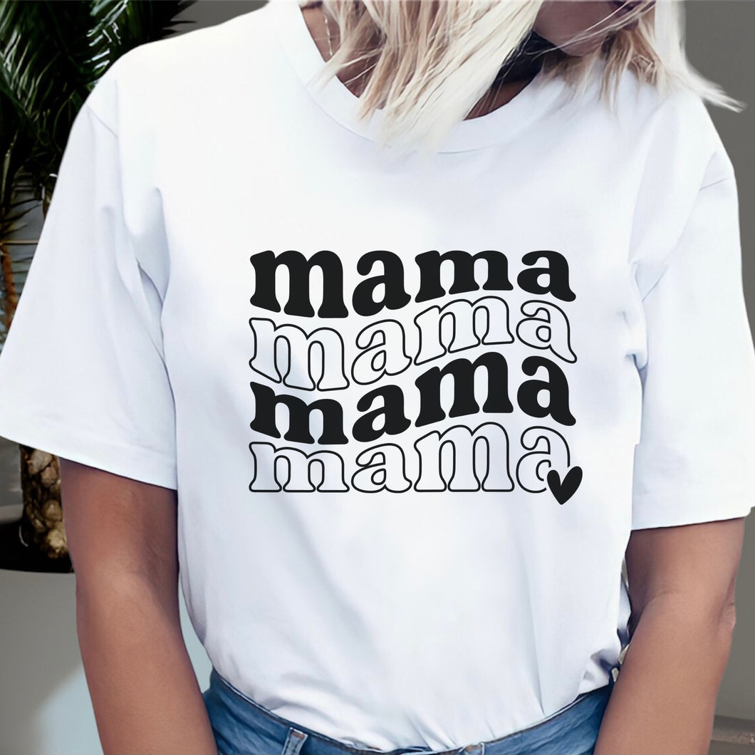 Marškinėliai MAMA, S-2XL