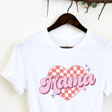 Įkelti vaizdą į galerijos rodinį, Marškinėliai Mamai ir Dukrai su širdele &quot;MAMA ir MINI&quot;
