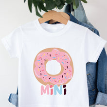 Load image into Gallery viewer, Marškinėliai spurga Mamai ir Vaikui &quot;MAMA ir MINI&quot;
