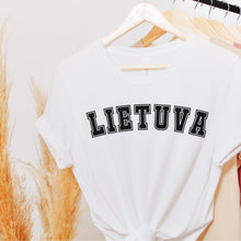 Įkelti vaizdą į galerijos rodinį, Moteriški marškinėliai LIETUVA, XS-2XL
