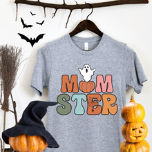 Įkelti vaizdą į galerijos rodinį, Helovino Marškinėliai Mamai, MOMSTER, S-3XL
