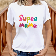 Įkelti vaizdą į galerijos rodinį, Marškinėliai Super Mama, S-3XL
