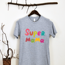 Įkelti vaizdą į galerijos rodinį, Marškinėliai Super Mama, S-3XL
