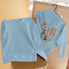 Lade das Bild in den Galerie-Viewer, Džemperis su gobtuvu paauglei &quot;Good vibes only&quot;, S-3XL
