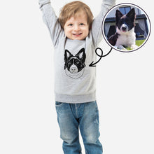 Load image into Gallery viewer, Vaikiškas džemperis su jo augintiniu
