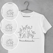 Charger l&#39;image dans la galerie, Marškinėliai ŠEIMAI #mano komanda, &quot;mama + tėtis + sesė + brolis&quot;
