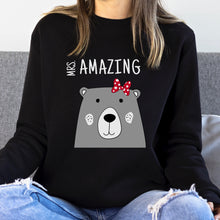 Įkelti vaizdą į galerijos rodinį, Moteriškas džemperis &quot;Mrs. AMAZING&quot;, S-3XL
