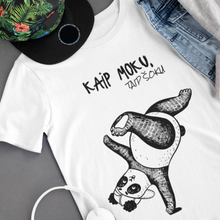 Charger l&#39;image dans la galerie, Vaikiški marškinėliai &quot;Kaip moku, taip šoku&quot; 6-14 metų
