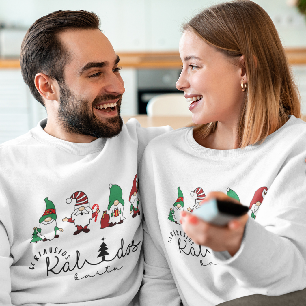 Universalus Kalėdinis džemperis poroms 