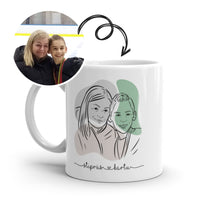 Cargar imagen en el visor de la galería, Asmeninis puodelis su jūsų nuotrauka
