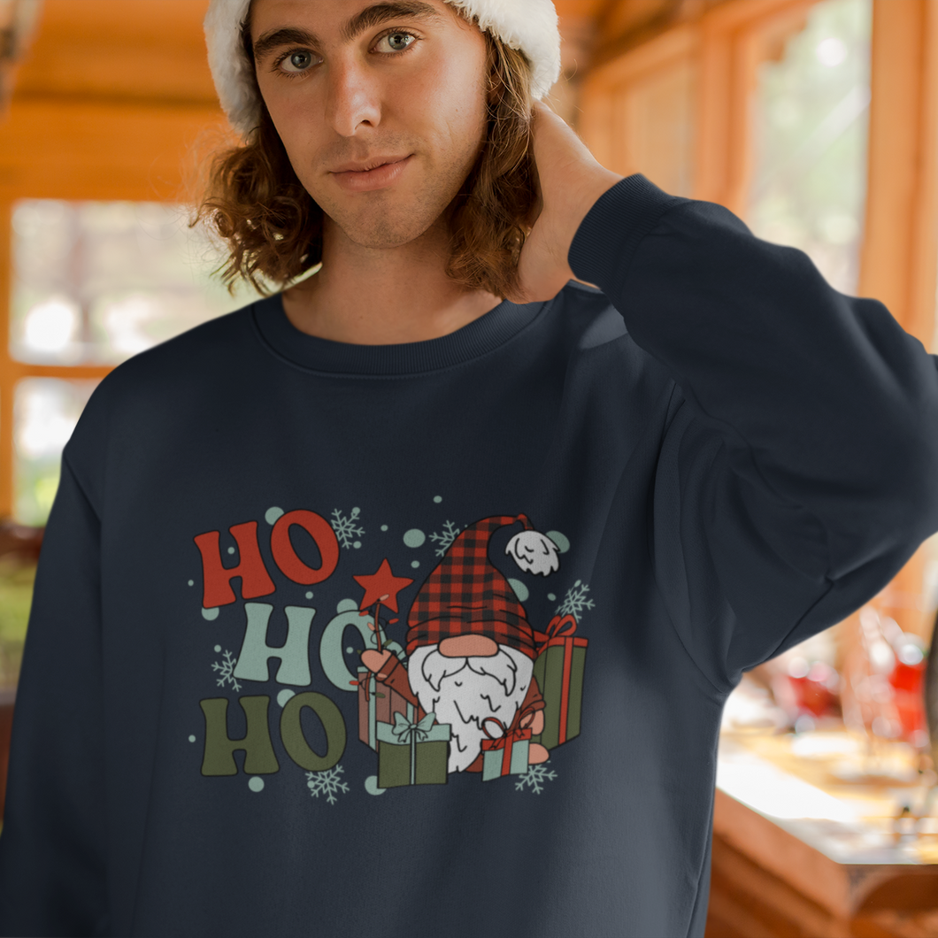 Universalus Kalėdinis džemperis HO-HO-HO, S-2XL
