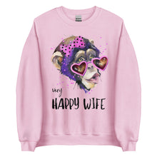 Įkelti vaizdą į galerijos rodinį, Moteriškas džemperis &quot;very Happy Wife&quot;, S-3XL
