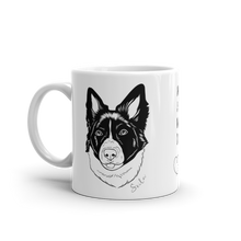 Cargar imagen en el visor de la galería, puodelis su mano šuns nuotrauka. Mano šuo ant puodelio.
