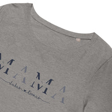 Cargar imagen en el visor de la galería, EKO marškinėliai MAMA su vaikų vardais, S-2XL
